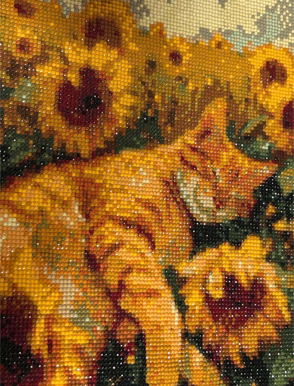 MOSAICO GATO AMARILLO 25X35CM